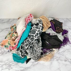 Lightweight Scarves 11 Various Colors and Styles